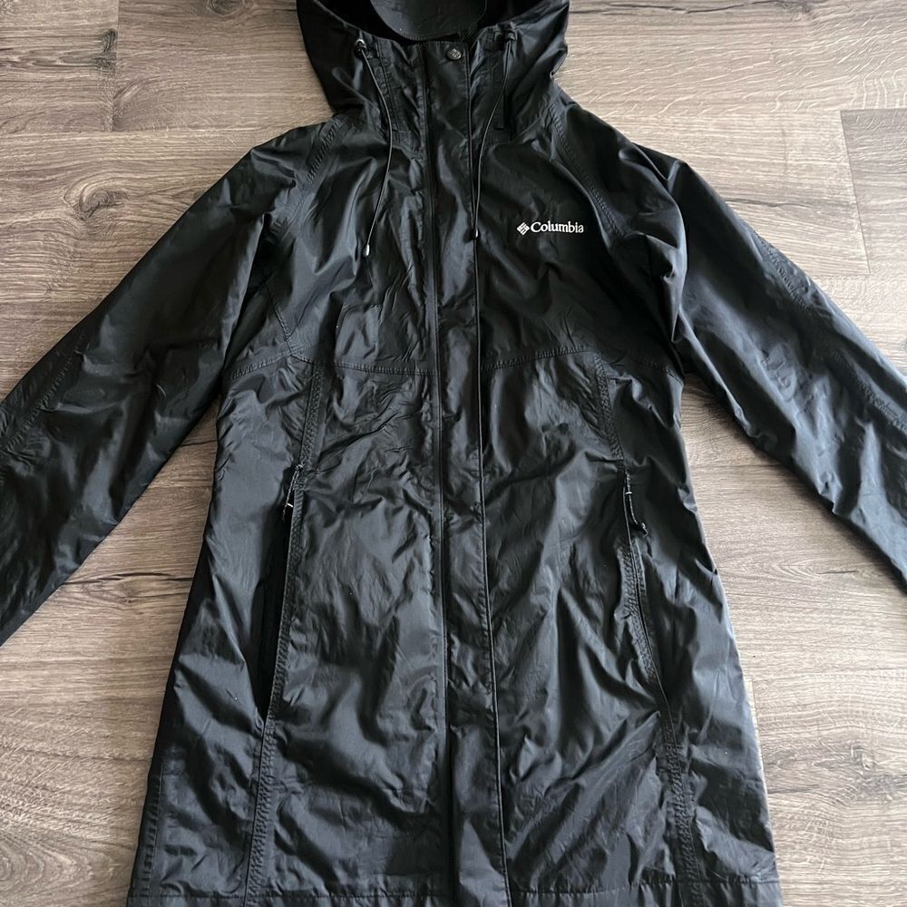 Columbia Omnitech Waterproof Breathable Jacket  Windbreaker size Small - Picture 2 of 6